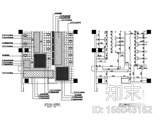 [四川]某现代中式风格豪华宴会厅装修施工图（含效果）施工图下载【ID:166043162】