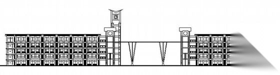 某实验学校五层教学楼建筑施工图施工图下载【ID:151574110】