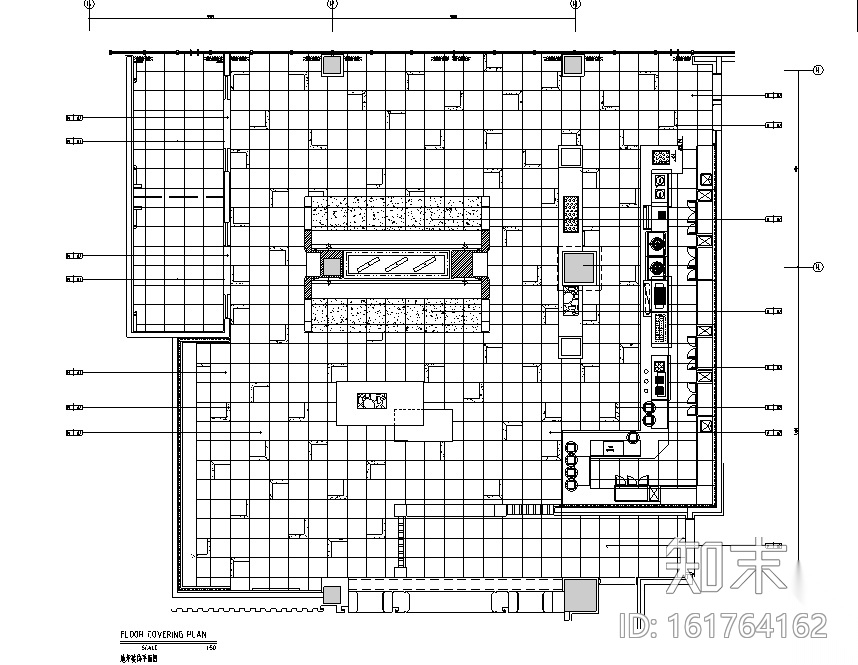 [江苏]万达淮安酒店全日制餐厅设计施工图（附效果图）施工图下载【ID:161764162】