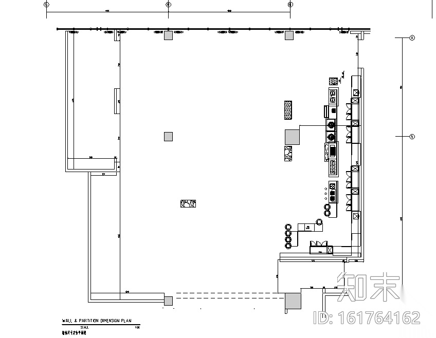 [江苏]万达淮安酒店全日制餐厅设计施工图（附效果图）施工图下载【ID:161764162】