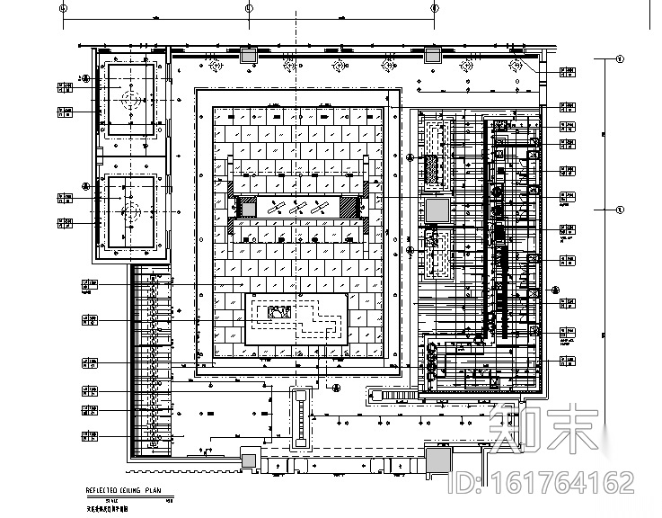 [江苏]万达淮安酒店全日制餐厅设计施工图（附效果图）施工图下载【ID:161764162】