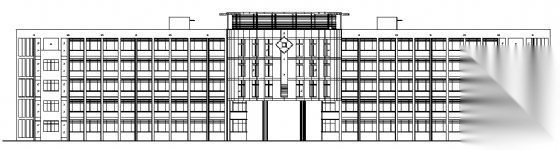 某五层小学综合楼建筑施工图cad施工图下载【ID:151575109】