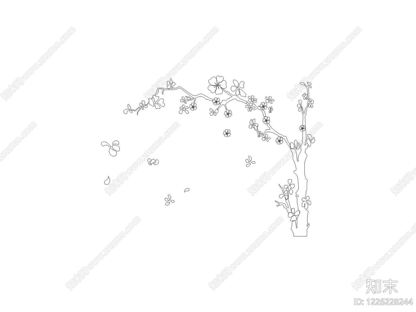 花cad施工图下载【ID:1226228244】