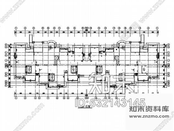 施工图天津某招标项目楼外墙石材幕墙深化设计施工图cad施工图下载【ID:632143145】