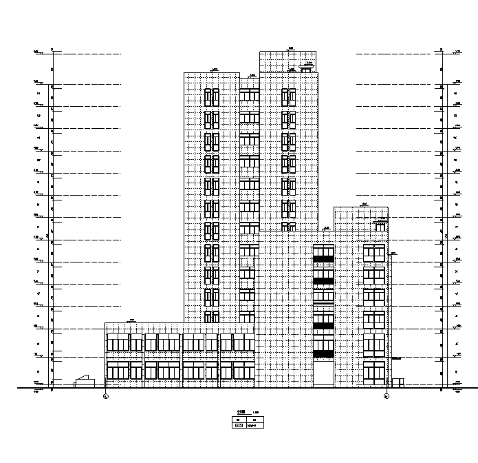 [安徽]高层全专业医科大学教学楼建筑施工图（16年竣工...cad施工图下载【ID:151563107】