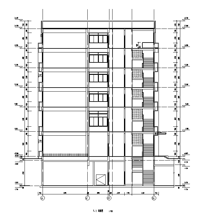 [安徽]高层全专业医科大学教学楼建筑施工图（16年竣工...cad施工图下载【ID:151563107】