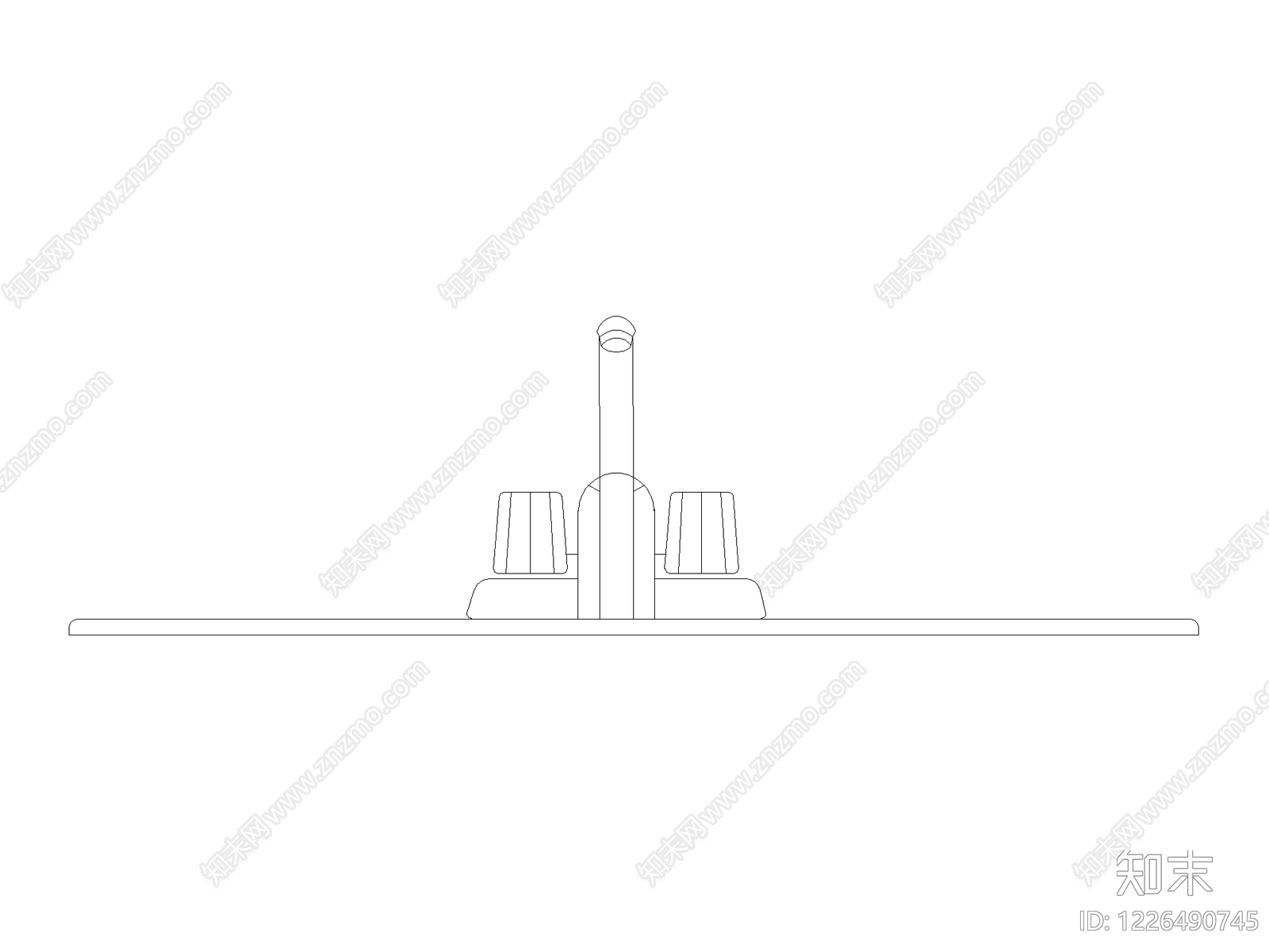 卫浴设施CAD图纸
