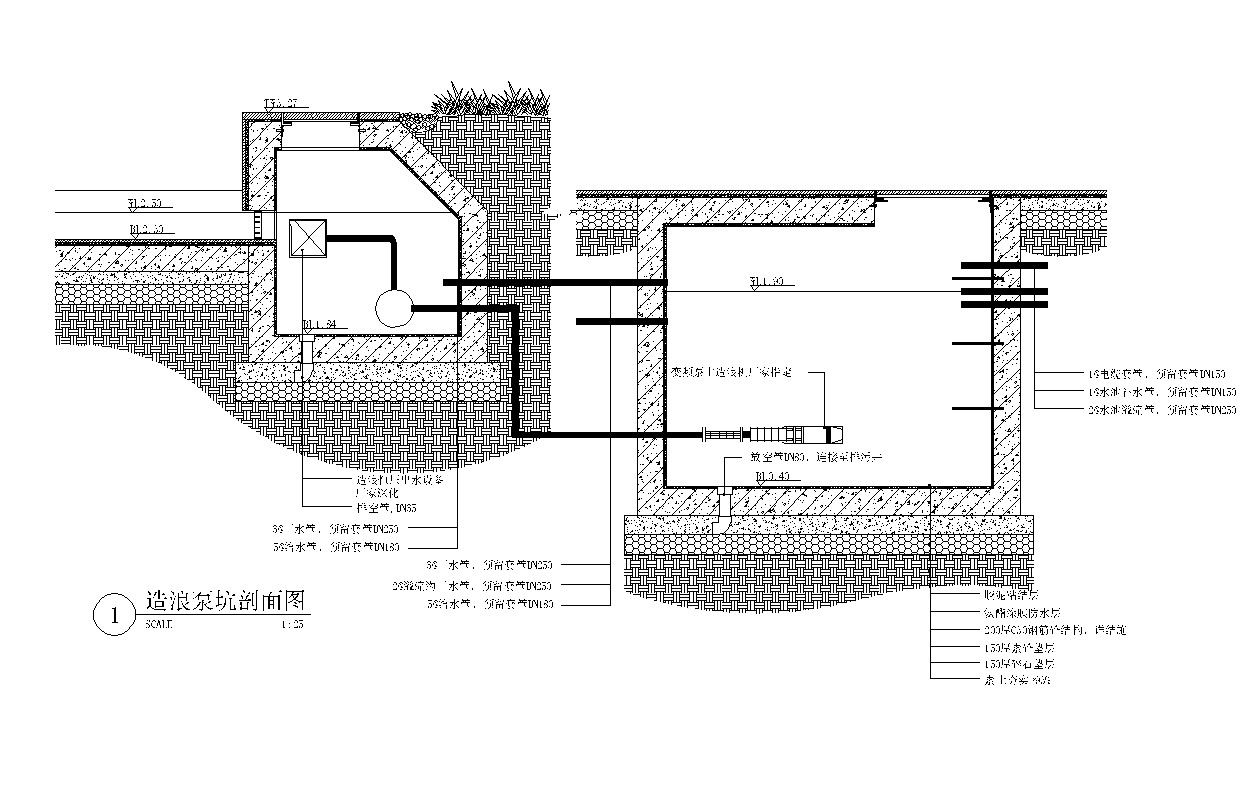 [江苏]苏南万科-新港天城公园里居住区展示区全套CAD施...cad施工图下载【ID:161015148】