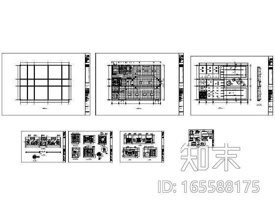 [学生作业]服装专卖店装修设计图cad施工图下载【ID:165588175】