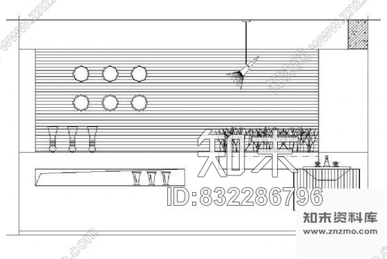 图块/节点一些客厅的立面图cad施工图下载【ID:832286796】