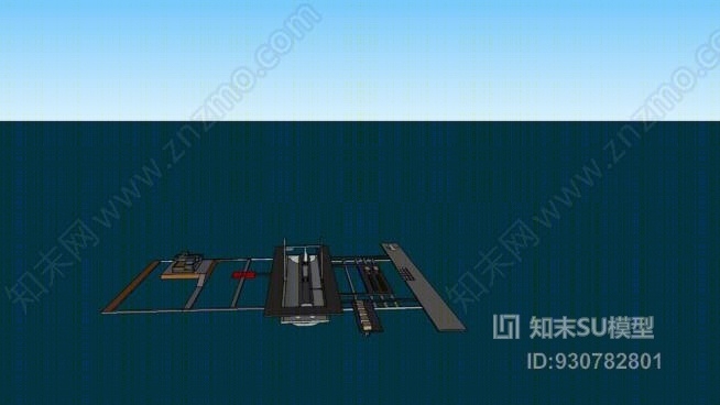 北大西洋干船坞潜艇SU模型下载【ID:930782801】