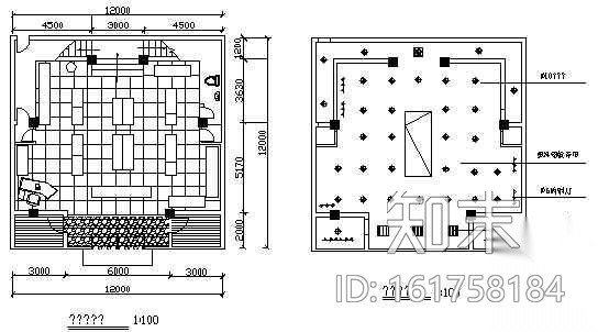 服装专卖店装修图cad施工图下载【ID:161758184】