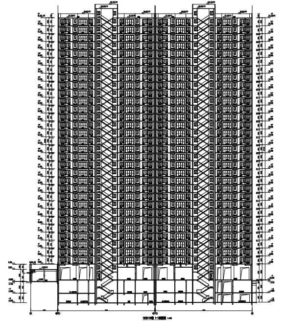 [广东]16年最新单体报建建筑施工图（PDF版本）施工图下载【ID:166444181】