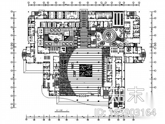 [山东]某人民医院门诊楼室内装修图（含效果）cad施工图下载【ID:165903164】