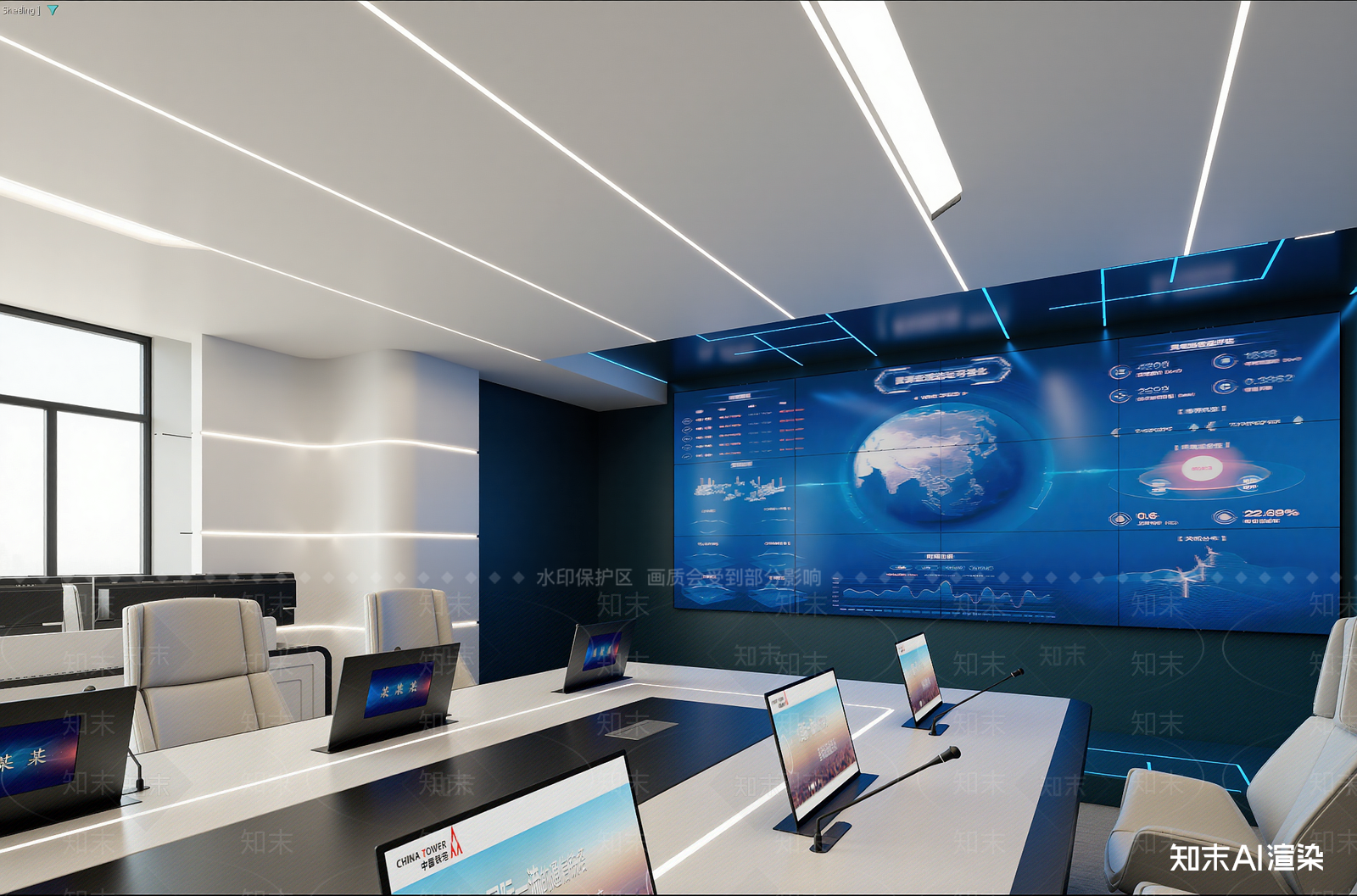 指挥中心3D模型下载【ID:1214451585】