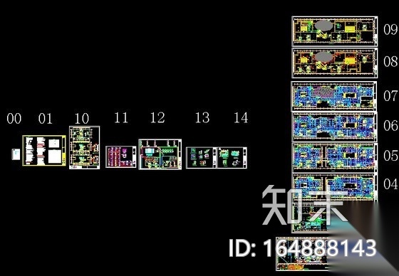 [湖南]大型商场空调通风全套施工图纸(大样图较多)施工图下载【ID:164888143】