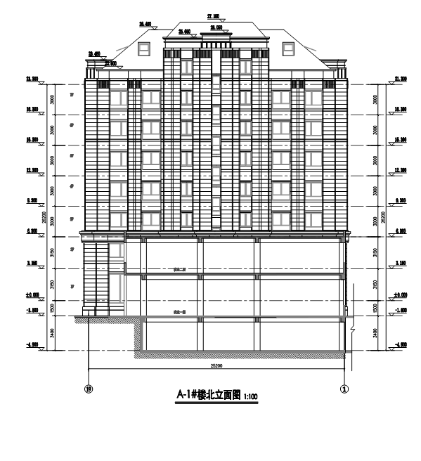 [长春]万科小高层住宅及别墅建筑方案文本（含24栋楼及...施工图下载【ID:165732146】