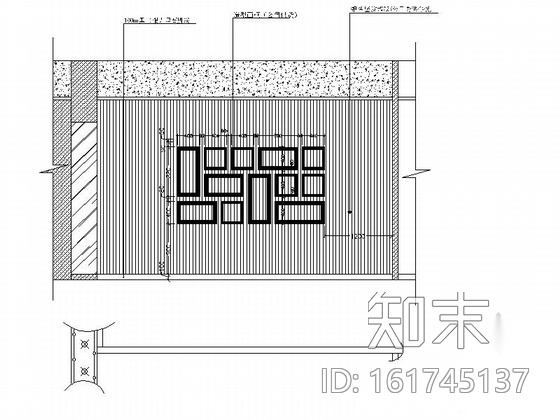 [浙江]某时尚家具专卖店室内设计施工图施工图下载【ID:161745137】