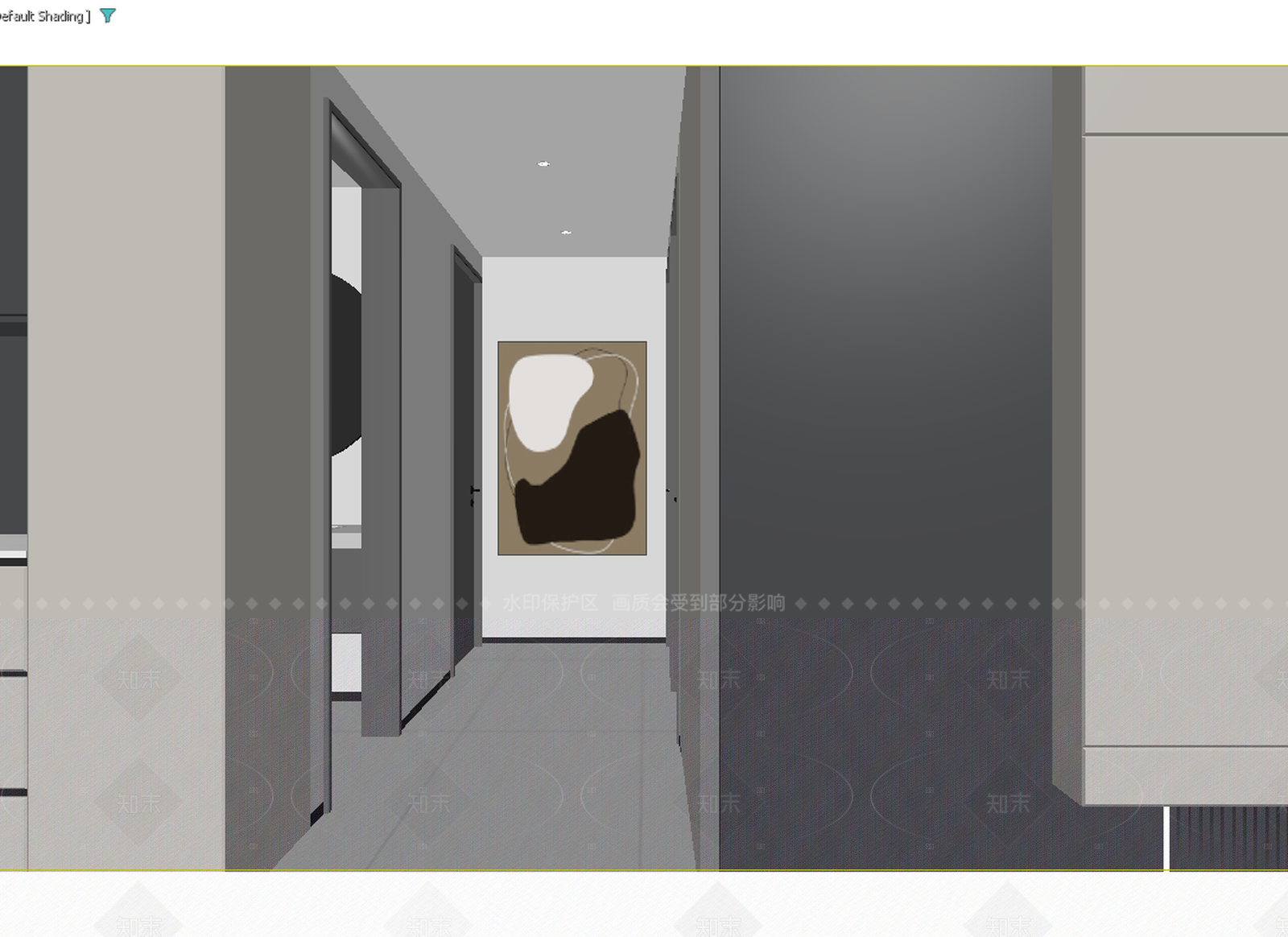 现代玄关3D模型下载【ID:1214928511】