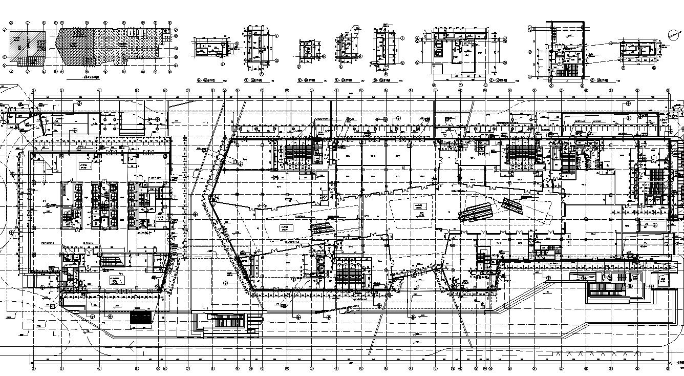 [中国]某城市196米超高层现代风格知名企业办公楼建筑设...cad施工图下载【ID:166325158】