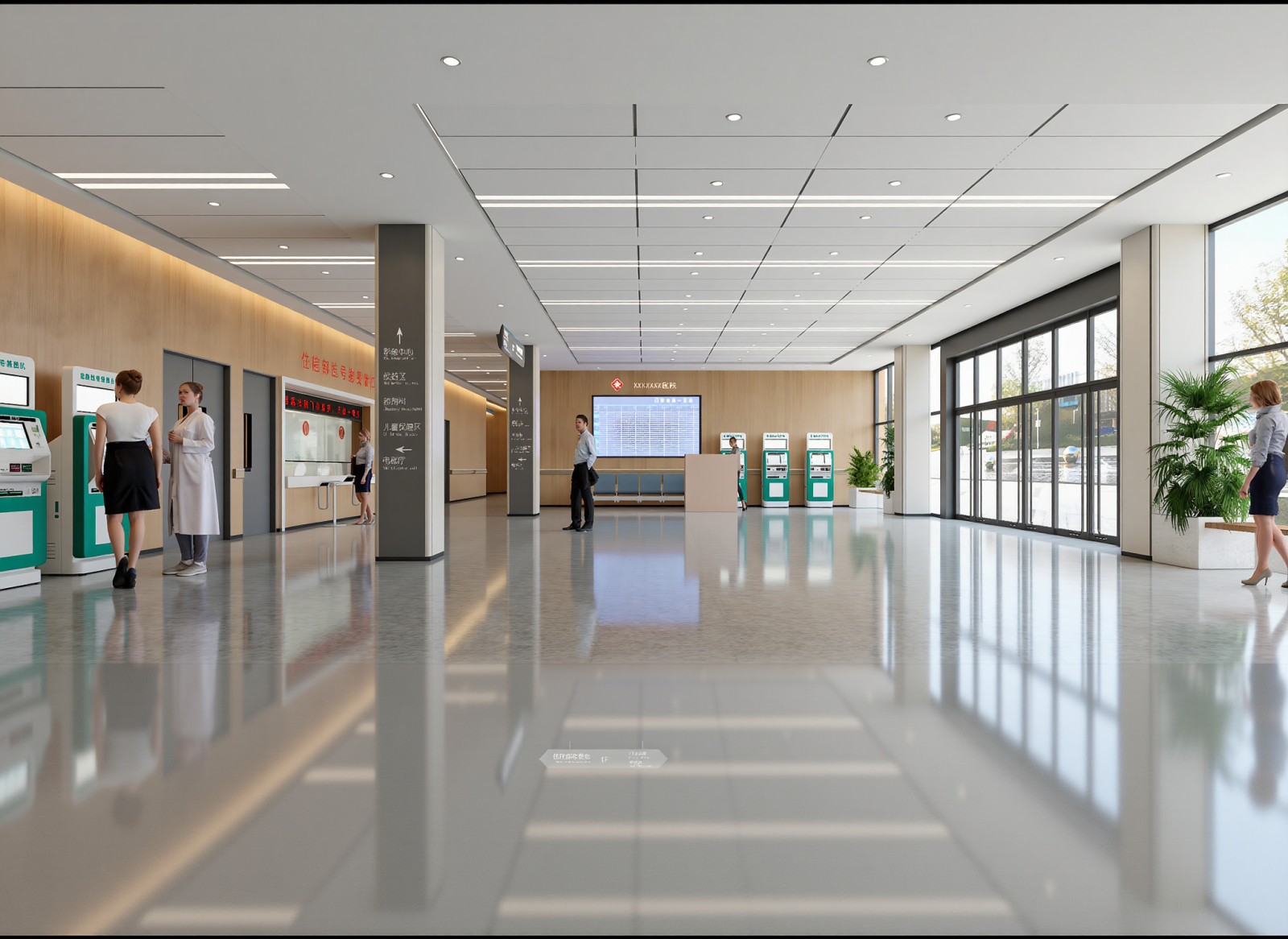 现代银行3D模型下载【ID:1214675486】