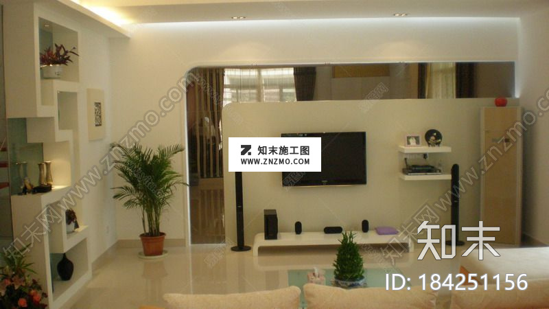 二层现代别墅CAD建筑施工图完工照片下载施工图下载【ID:184251156】