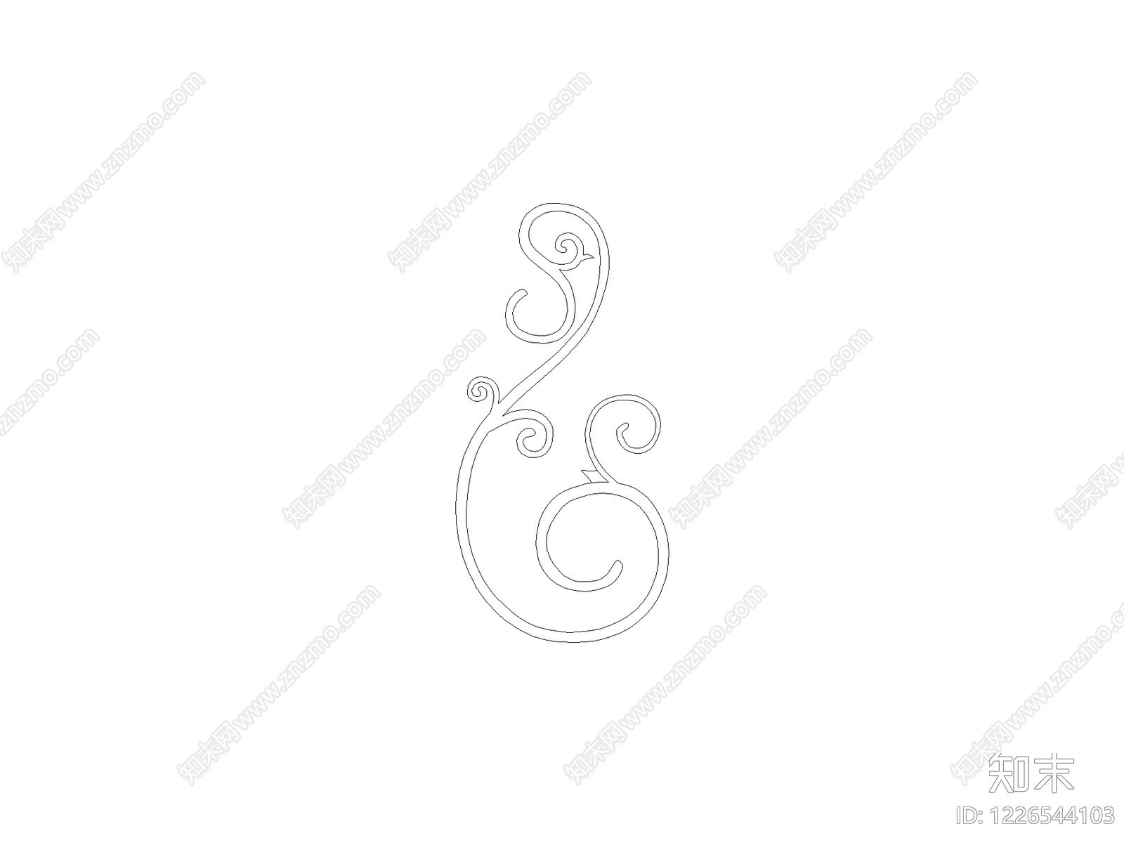 标识标牌构件cad施工图下载【ID:1226544103】