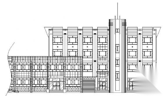 某市三层长途客运站建筑设计方案cad施工图下载【ID:151683187】