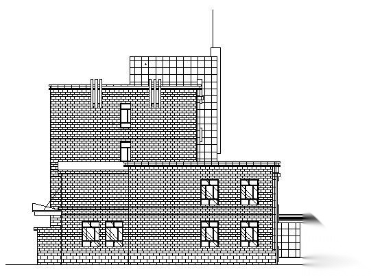 某市三层长途客运站建筑设计方案cad施工图下载【ID:151683187】