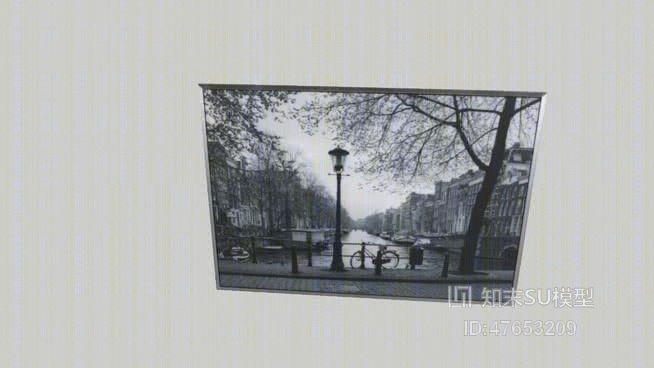 装饰画SU模型下载【ID:47653209】
