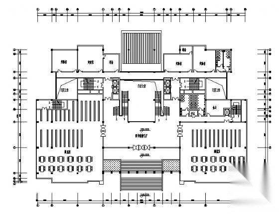 某高校综合楼建筑设计方案cad施工图下载【ID:151576157】