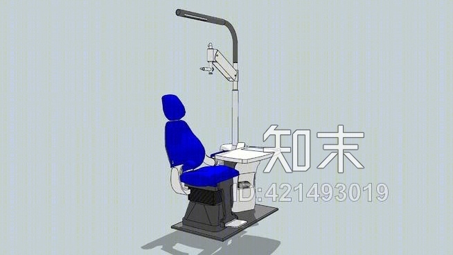 验光椅SU模型下载【ID:421493019】