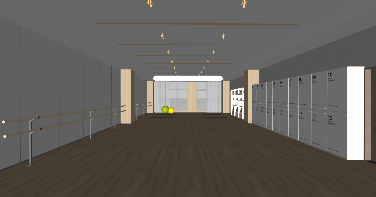 现代教室SU模型下载【ID:1215978545】