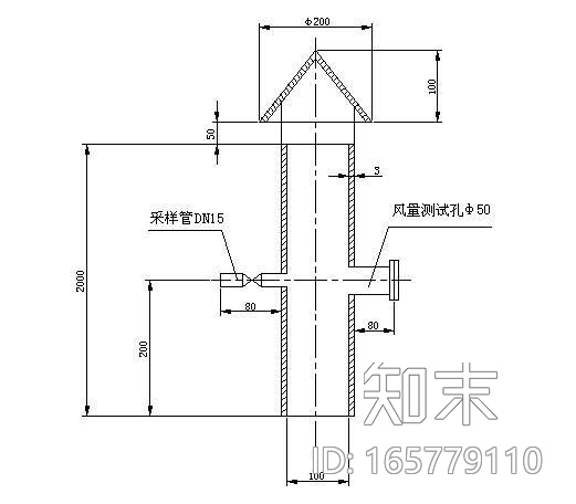 填料塔设计工程图cad施工图下载【ID:165779110】