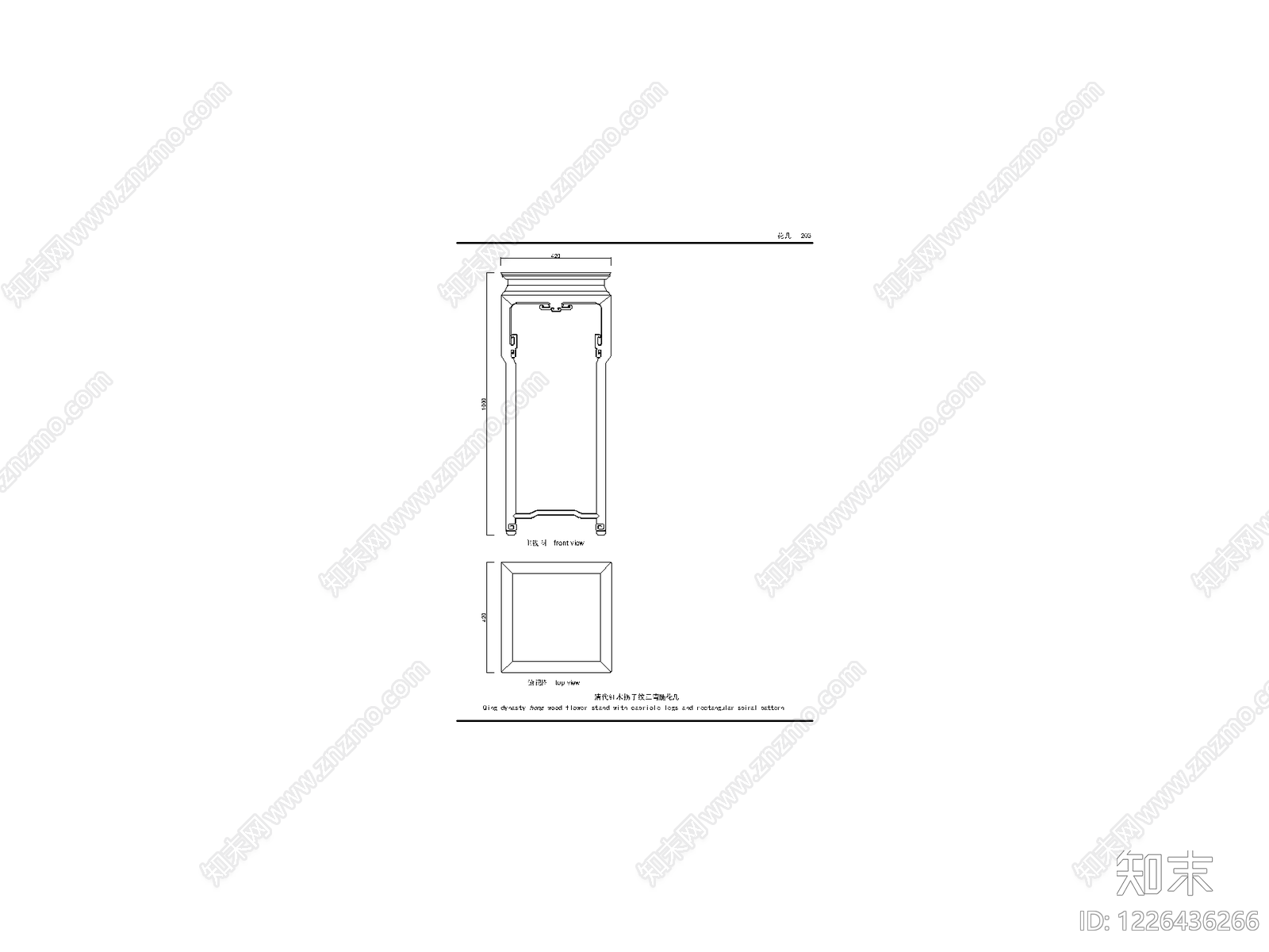 中国风模块集cad施工图下载【ID:1226436266】