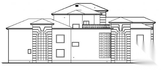 某三层别墅型办公楼建筑施工图施工图下载【ID:149924109】
