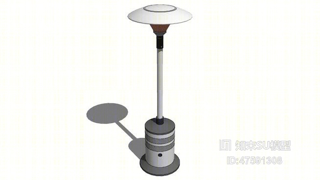 落地灯SU模型下载【ID:419297250】
