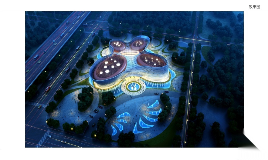 [北京]公建北大资源新文化中心建筑设计施工图下载【ID:151599108】