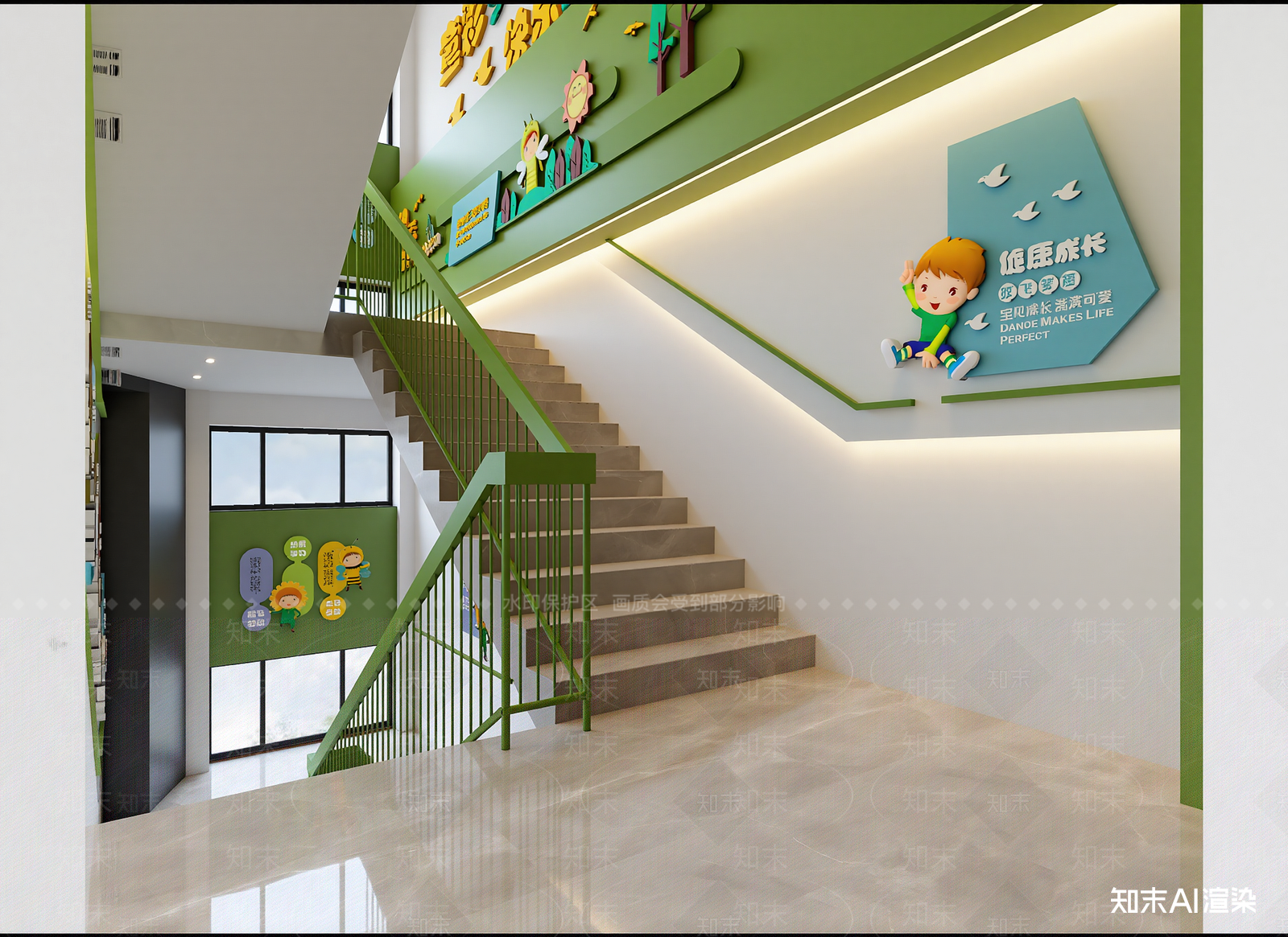 现代儿童乐园3D模型下载【ID:1214821160】