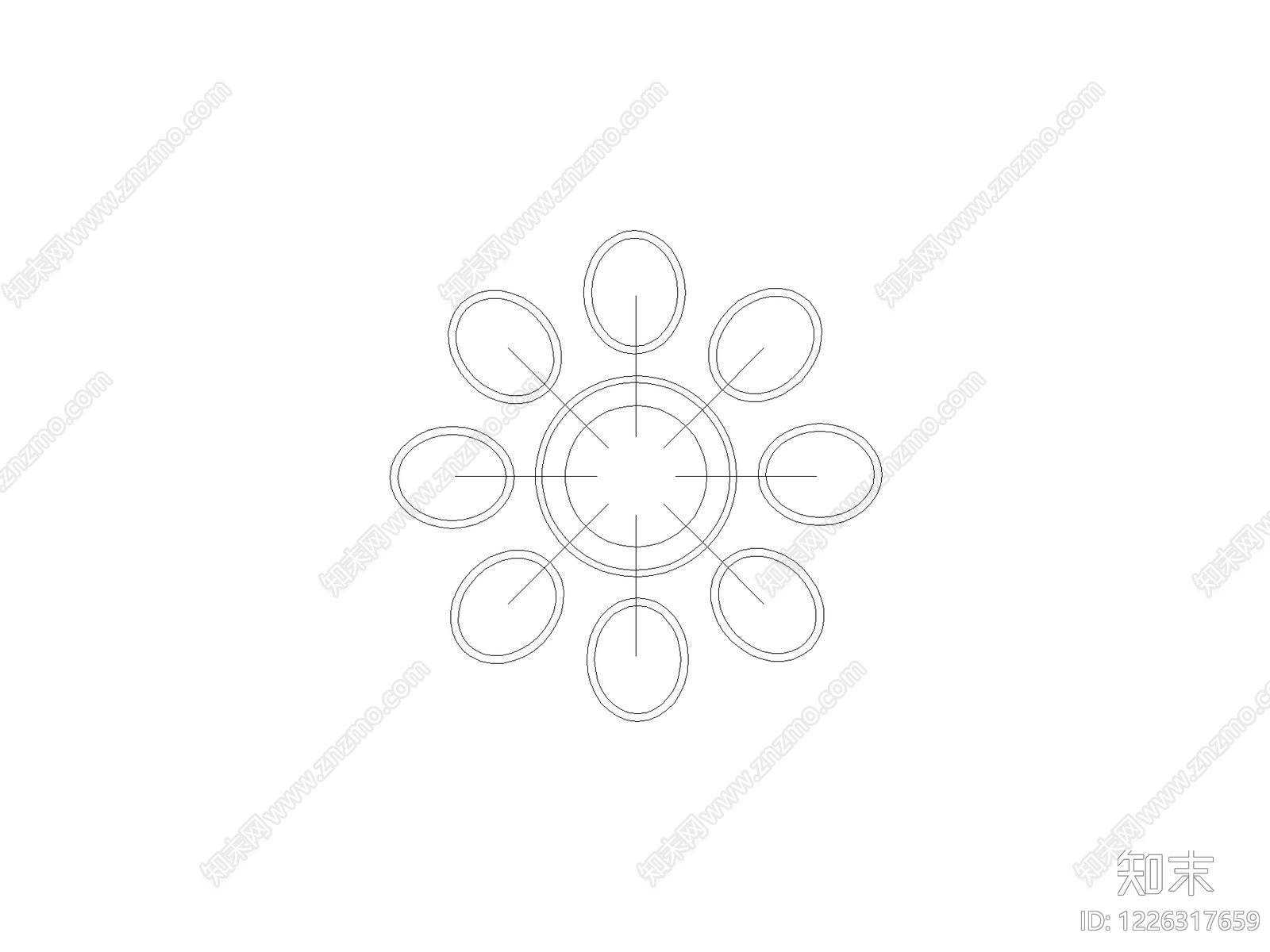 地面拼花CAD图纸