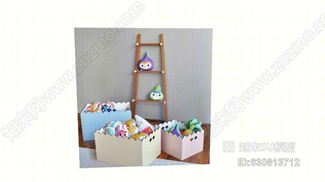 玩具男孩糖果SU模型下载【ID:630813712】