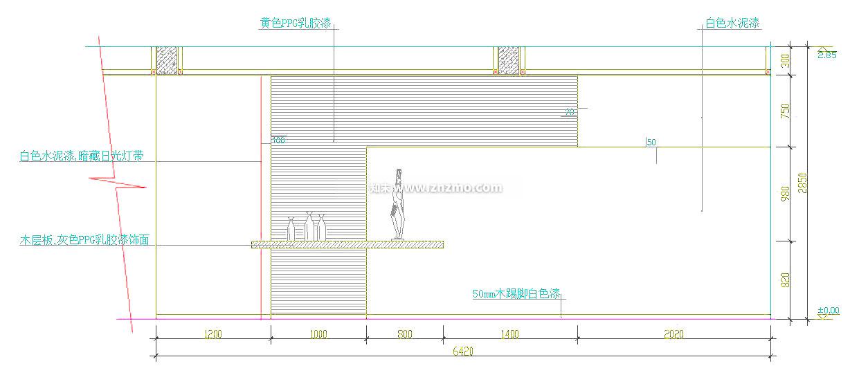 电视cad施工图下载【ID:179819137】