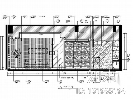 [重庆]某五星级酒店SPA05包间施工图cad施工图下载【ID:161965194】
