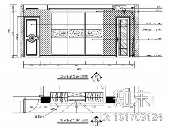 精品欧式风格三居室室内装修施工图（图纸细致完整施工图下载【ID:161703124】