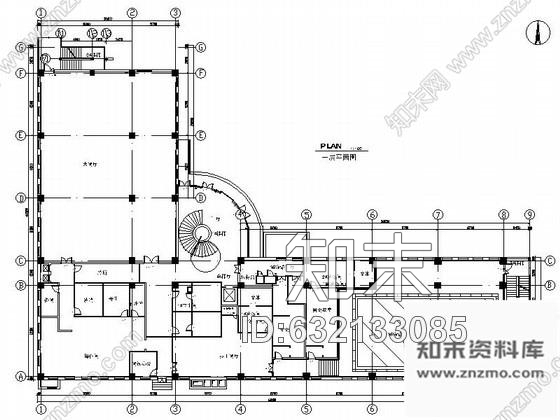 施工图某高级运动培训中心室内装修图cad施工图下载【ID:632133085】