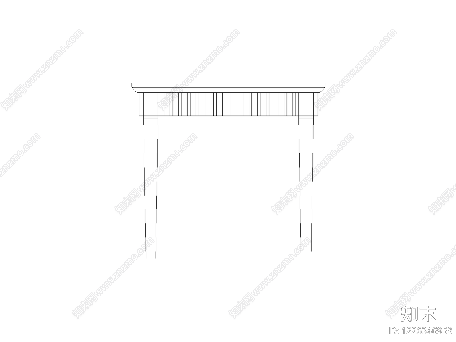 现代门CAD图纸