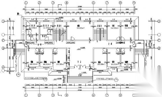 某市二层小型医院建筑施工图cad施工图下载【ID:151593180】