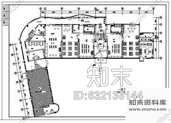 施工图幼儿园装修施工图cad施工图下载【ID:632136144】