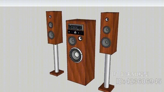 音箱SU模型下载【ID:423606945】