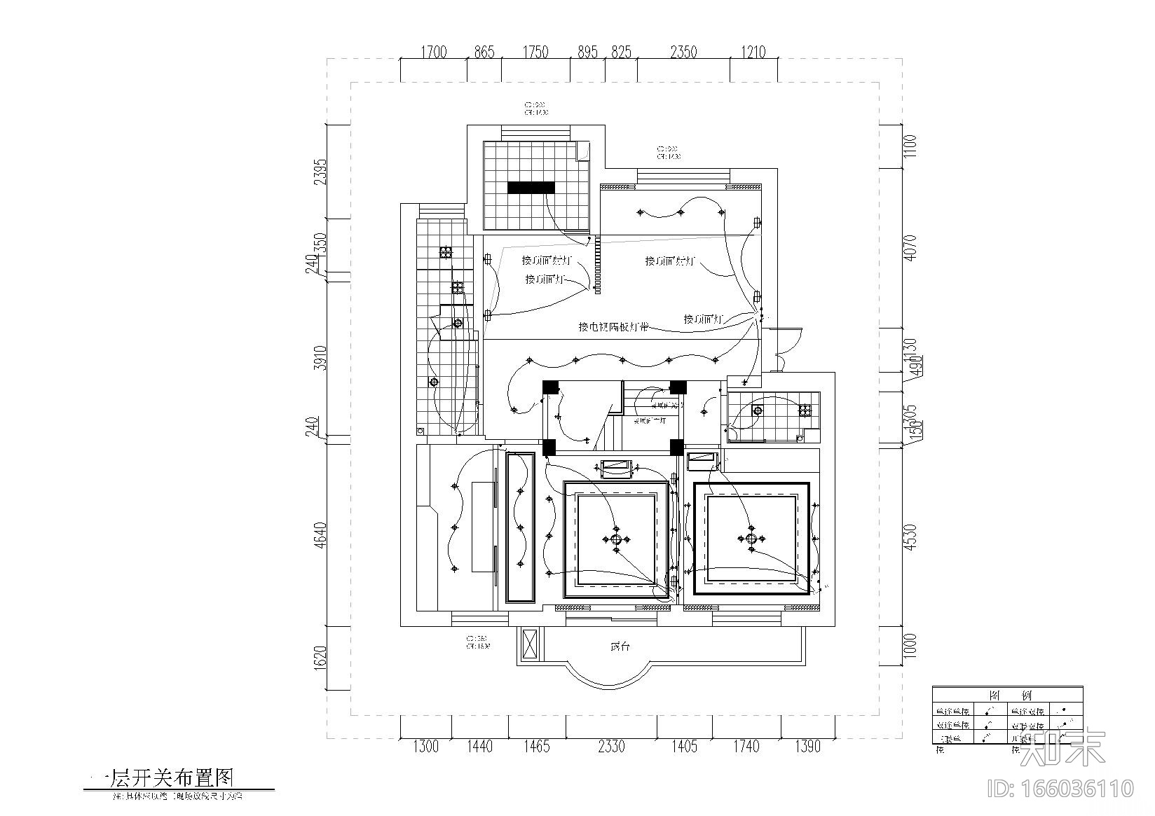 [香港]香港罗静家挑层户型施工图+效果图cad施工图下载【ID:166036110】